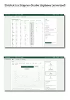 Vorschau - Lehrpläne/Lehrermaterial - Sitzplan Generator: Sitzplan & Sitzordnung in Minuten automatisch erstellen – digitales Lehrertool mit Schülerwünschen, Wunschzettel & Drag-and-drop | Sitzplaner mit Reihen, Gruppentische, U-Form, freier Raumplan - Seite 3