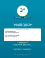 Vista previa - Unidades / Secuencias / Situaciones de Aprendizaje - Planeación Trimestral Premium | 3.º de Primaria | Trimestre 1 | NEM 2026-2027 | Word 100 % Editable + PDF + Audios + Juegos Interactivos - Portada