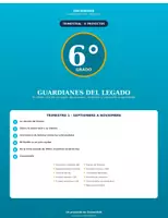 Vista previa - Unidades / Secuencias / Situaciones de Aprendizaje - Planeación Trimestral Premium | 6.º de Primaria | Trimestre 1 | NEM 2026-2027 | Word 100 % Editable + PDF + Audios + Juegos Interactivos - página 1