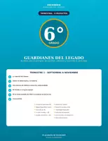 Vista previa - Unidades / Secuencias / Situaciones de Aprendizaje - Planeación Trimestral Premium | 6.º de Primaria | Trimestre 1 | NEM 2026-2027 | Word 100 % Editable + PDF + Audios + Juegos Interactivos - Portada