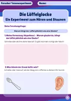 Vorschau - Unterrichtsreihen - Die Löffelglocke - Ein Experiment zum Hören und Staunen! - Seite 1