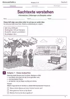 Vorschau - Arbeitsblätter - Sachtexte verstehen – Basisscreening Klasse 5–6 - Deckblatt