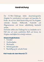 Vorschau - Arbeitsblätter - 15 - Mini-Challenges - Zusatzaufgaben/ Freiarbeit Klasse 2 - 4 - Seite 3