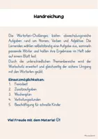 Vorschau - Arbeitsblätter - Wortarten-Challenges - Wortarten Klasse 2 - 4 I Freiarbeit - Seite 2