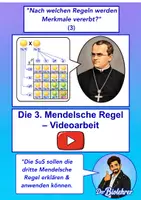Vorschau - Stundenentwürfe - Unterrichtsreihe: Nach welchen Regeln werden Merkmale vererbt? – Die mendelschen Regeln - Deckblatt