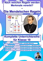 Vorschau - Stundenentwürfe - Reihenplanung – Mendelsche Regeln - Deckblatt