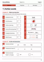 Vorschau - Arbeitsblätter - Englische Anweisungen Basisscreening Klasse 5–6 - Seite 2