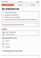 Vorschau - Arbeitsblätter - Dialoge verstehen Basisscreening Klasse 5–6 - Seite 1