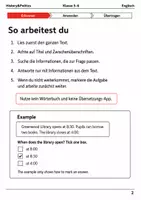 Vorschau - Arbeitsblätter - Englische Sachtexte Basisscreening Klasse 5–6 - Seite 1