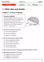 Vorschau - Arbeitsblätter - Englische Sachtexte Basisscreening Klasse 5–6 - Seite 2