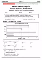 Vorschau - Arbeitsblätter - Diagramme lesen Basisscreening Klasse 5–6 - Deckblatt
