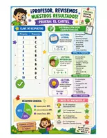 Vista previa - Hojas de trabajo - Evaluación de Comprensión Lectora: El Cartel ⭐ - página 3