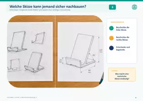 Vorschau - Stundenentwürfe - Technik Klasse 5 Unterrichtsvorbereitung Skizzen - Seite 2
