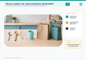 Vorschau - Stundenentwürfe - Technik Klasse 5 Werkstoffe erkennen - Seite 2