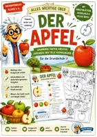Vorschau - Stundenentwürfe - APFEL - SACHUNTERRICHT - DOKTOR DINGSDA - qlixu - Deckblatt