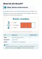 Vorschau - Stundenentwürfe - Bruchrechnung komplett – 12 Materialien von Klasse 3 bis Bruchterme - Seite 3