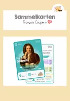 Vorschau - Spiele - Komponisten-Sammelkarte: François Couperin - Deckblatt