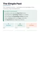 Vorschau - Arbeitsblätter - Vertretungsstunde Englisch Simple Past Klasse 7 - Seite 1