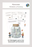 Vorschau - Arbeitsblätter - Mut murmel - Einschulung - Deckblatt