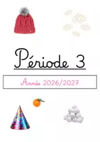 Aperçu - Fiches - Pages de garde : 5 périodes (2026/2027) - Page 2