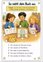 Vorschau - Arbeitsblätter - Mein Stärken- und Segen-Buch Klasse 1 -2 Kreatives Gestalten - Seite 1