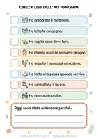 anteprima - Materiale di supporto/inclusione - Kit autonomia e consapevolezza studio - Pagina 1