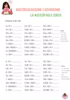 Vista previa - Hojas de trabajo - Multiplicacions i divisions per 10, 100 i 1.000 - página 3