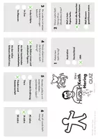 Vorschau - Arbeitsblätter - Pop Art: Keith Haring * QUIZ als Mini-Faltheft * Kunst - Seite 3