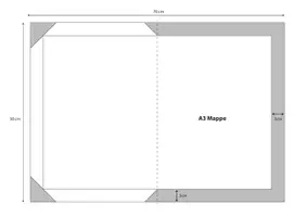 Vorschau - Arbeitsblätter - A3-Sammelmappe für den Kunstunterricht | Anleitung, Vorlage & Buchstaben | Klasse 3–10 - Seite 2