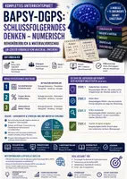 Vorschau - Unterrichtsreihen - BaPsy-DGPs: Schlussfolgerndes Denken – Numerisch | Vorbereitung auf den Psychologie-Studieneignungstest 2026/2027 - Deckblatt