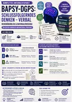 Vorschau - Unterrichtsreihen - BaPsy-DGPs: Schlussfolgerndes Denken – Verbal | Vorbereitung auf den Psychologie-Studieneignungstest 2026/2027 - Deckblatt