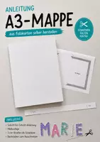 Vorschau - Arbeitsblätter - A3-Sammelmappe für den Kunstunterricht | Anleitung, Vorlage & Buchstaben | Klasse 3–10 - Deckblatt