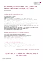Vorschau - Prüfungsvorbereitung - Schreibübungen I inklusive Glossar | ÖSD | Goethe | B1 - Seite 1