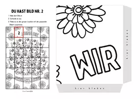 Vorschau - Mal- und Bastelvorlagen - 🦓 Gemeinschaftsposter Zebraklasse – Kooperatives Klassenprojekt für die Grundschule Klasse 1 2 3 4 - Seite 3