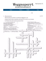Vorschau - Klassenarbeiten - Klassenarbeit „Weggesperrt“ (Grit Poppe) mit Lösung - Abschlusslektüre 2027 BW - Seite 1