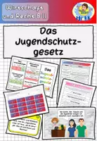 Vorschau - Stundenentwürfe - Materialpaket "Der Jugendliche in unserer Rechtsordnung" Wirtschaft und Recht 8 II Lehrplan Plus - Seite 1