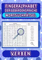 Vorschau - Arbeitsblätter - Wortsuchrätsel mit dem Fingeralphabet der Gebärdensprache – Verben - Deckblatt