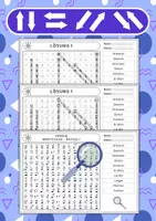 Vorschau - Arbeitsblätter - Wortsuchrätsel mit dem Fingeralphabet der Gebärdensprache – Verben - Seite 2