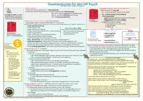 Vorschau - Poster - wichtige Gesetze für den Heilpraktiker für Psychotherapie - Seite 3