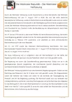 Vorschau - Arbeitsblätter - Weimarer Republik - Seite 2