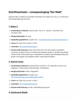 Vorschau - Arbeitsblätter - Lesespaziergang Wald - Seite 2