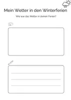 Vorschau - Arbeitsblätter - Mein Winterferien-Arbeitsheft / Reflexion - Seite 3