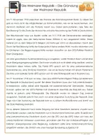 Vorschau - Arbeitsblätter - Weimarer Republik - Seite 2