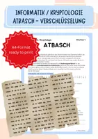 Vorschau - Arbeitsblätter - Codierung & Kryptologie (Verschlüsselung) | 2 komplette Stationenlernen (Informatik Sek I) - Seite 3