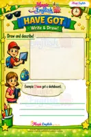 anteprima - Esercizi - HAVE GOT – REVIEW - Ripasso per la classe quinta - Pagina 3