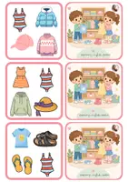 Vista previa - Juegos / Gamificación - CLOTHES- CAN YOU FIND THE SAME? GAME (13 CARDS) - página 3
