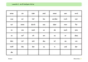 Vorschau - Arbeitsblätter - Blitzlesen - Differenziertes Lesetraining (1.-4. Schulstufe) - Seite 3