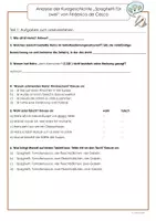 Vorschau - Arbeitsblätter - Kurzgeschichten | Analyse | Arbeitsblätter | Spaghetti für zwei | Federica de Cesco | Klasse 9,10 | Deutsch - Seite 2
