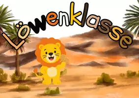 Vorschau - Poster - Türschild Löwenklasse Grundschule - Seite 1
