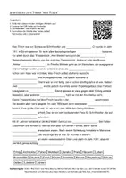 Vorschau - Arbeitsblätter - Arbeitsblätter zum Thema "Max Frisch" + Lösung & MP3 + Infografik - Deckblatt